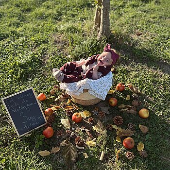 Jesenja magija kroz oči moje bebe.
