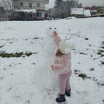 Pravimo snjegovica 😊